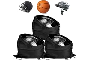 Sweetude 3 Pcs Motorcycle Helmet Bags Welding Helmet Case Bag Drawstring Storage Bag Riding Backpack Lightweight Sports Gym Sack for Ski Bicycle Training Hiking Travel