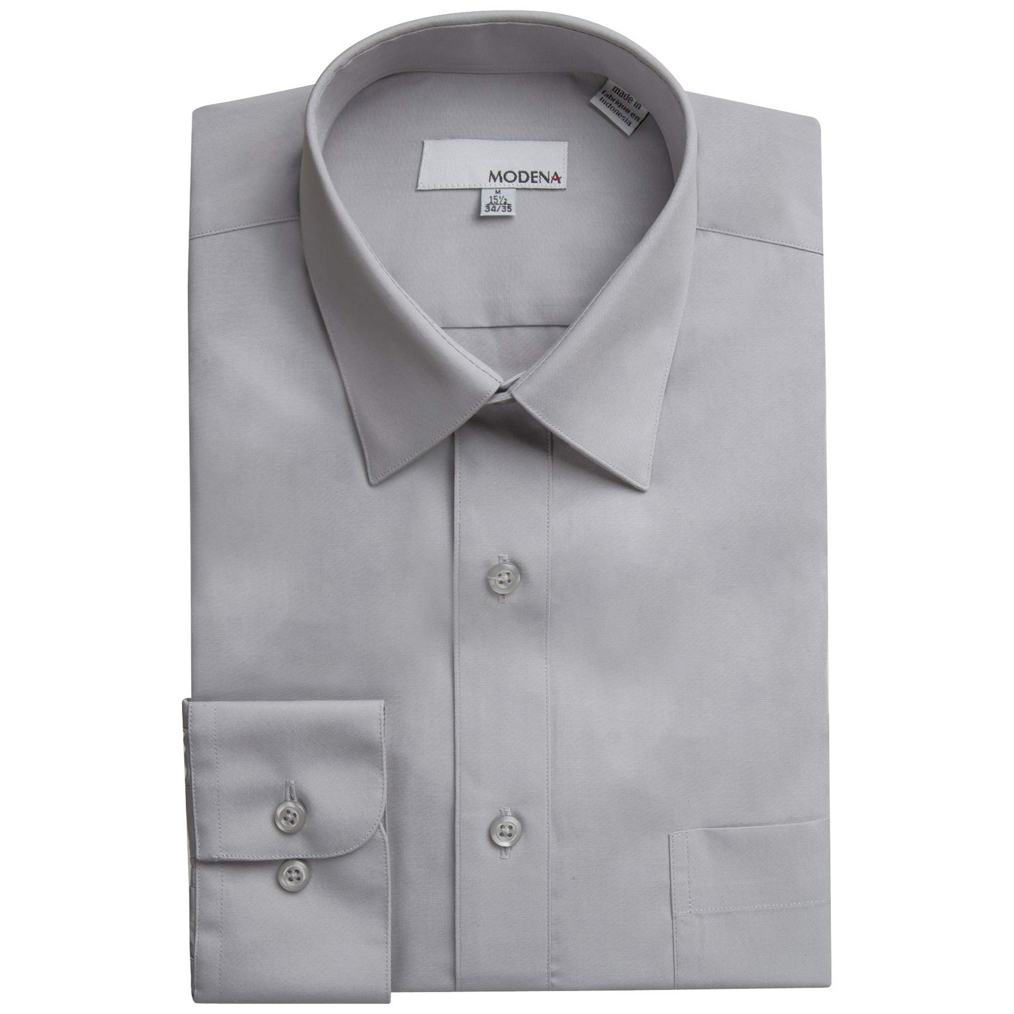 Modena Men's CLOR Regular Fit Long Sleeve Dress