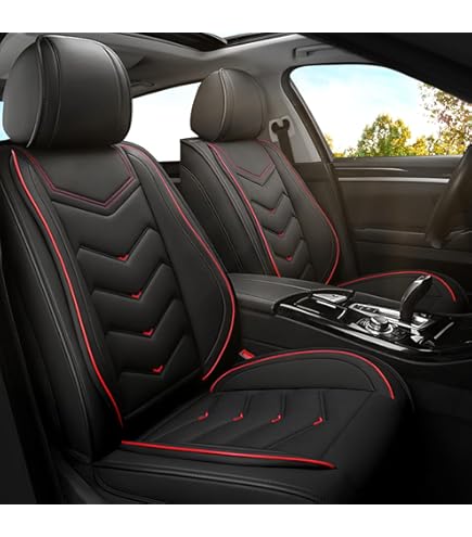 Kia Forte Gt Line Accessories Kia Forte Seat Covers 2010-2025 - Waterproof Leather Style Protection With Airbag Compatibility All-weather Seat Protectors