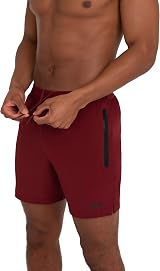 TCA Elite Running Shorts Men with Zip Pockets Asphalt S view 3