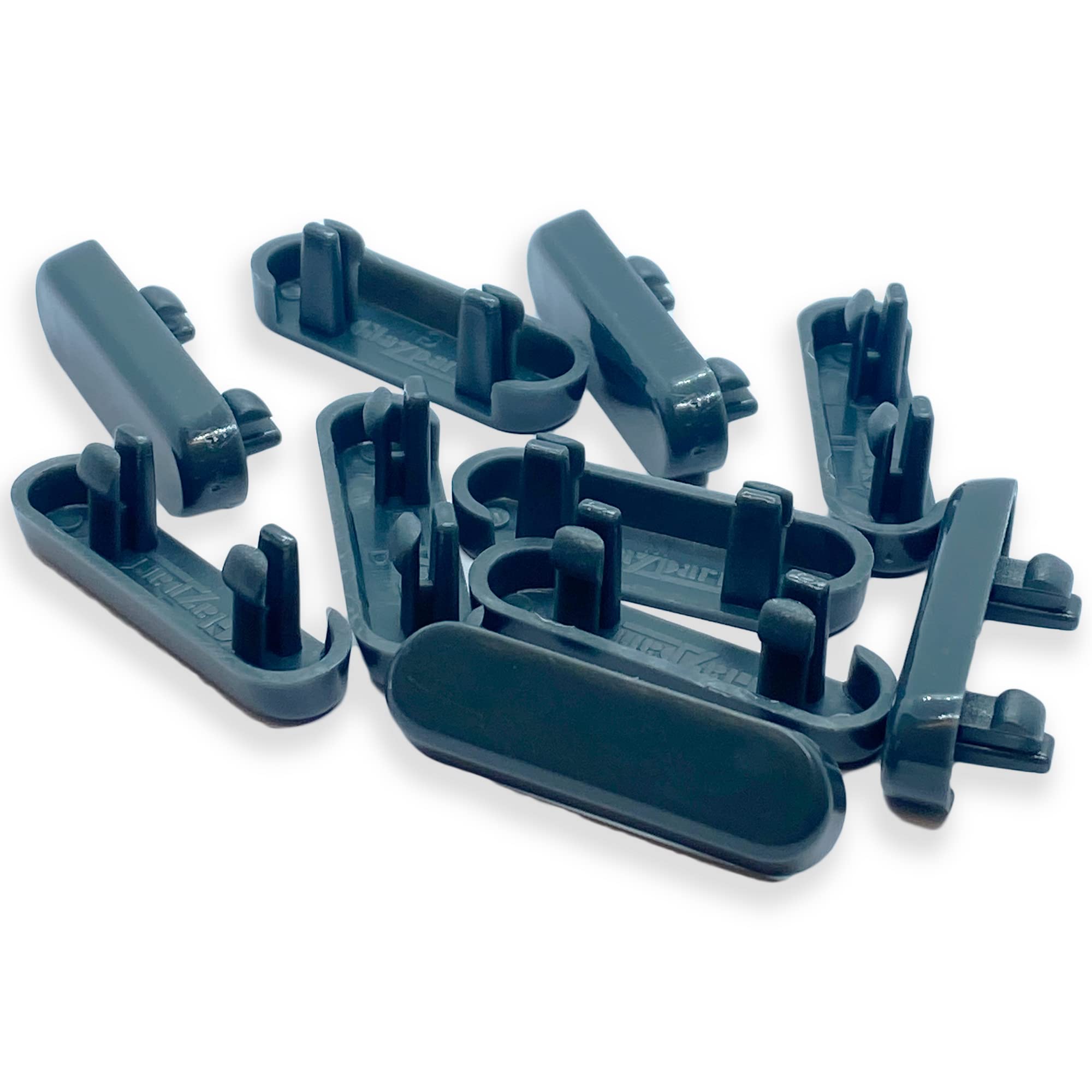 Anthracite Grey RAL7016 Upvc Replacement Drainage Caps Weep Hole Drainage Covers uPVC Double Glazing Caps (Moudlings) - 10 Pack