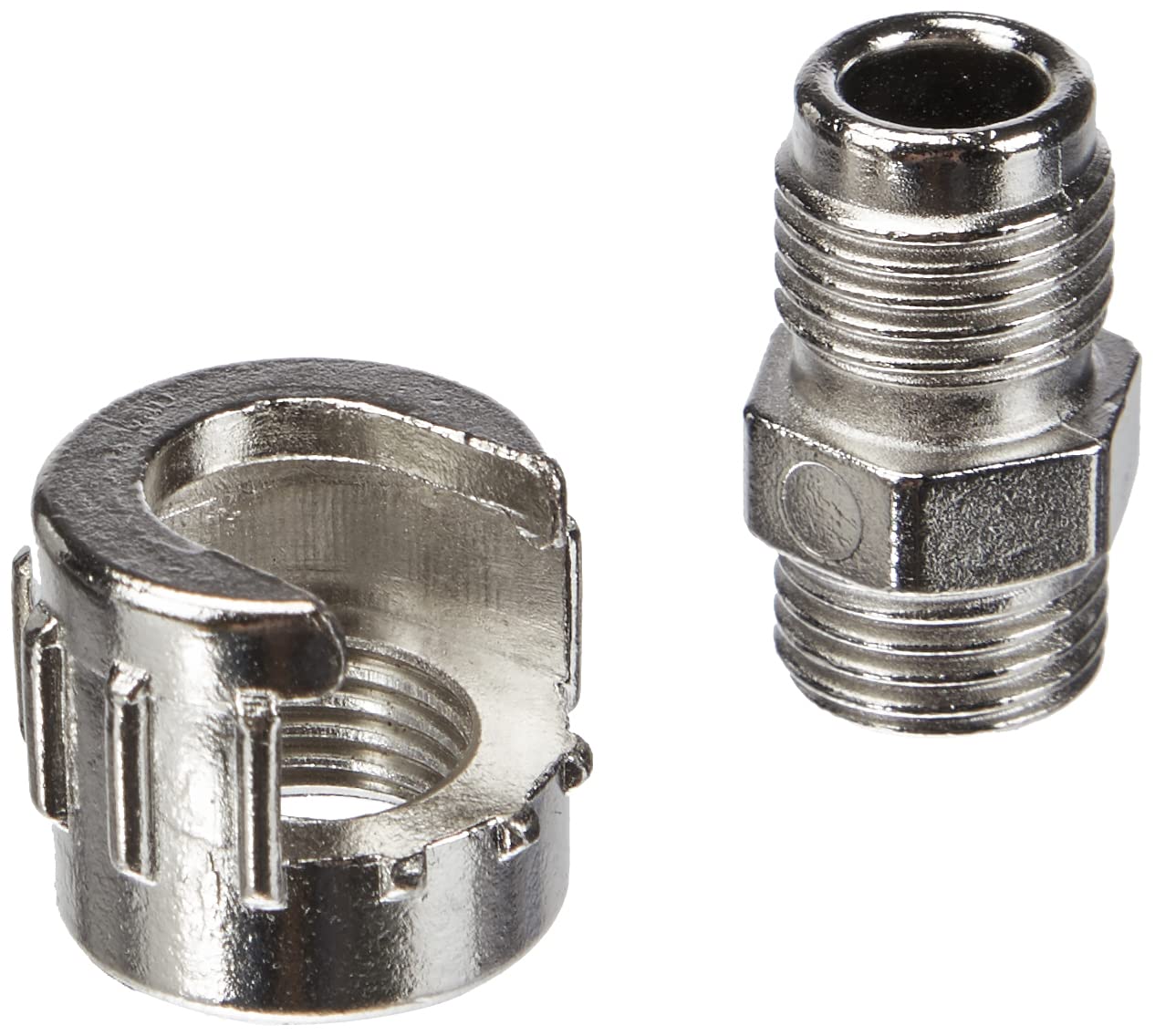 Mecafer 156109 Connector 1/4 m with Milled Screw