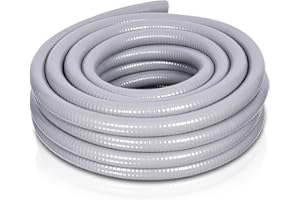 Feotech 1-1/2 Inch Flexible Conduit 25 FT Non Metallic Liquid-Tight Conduit