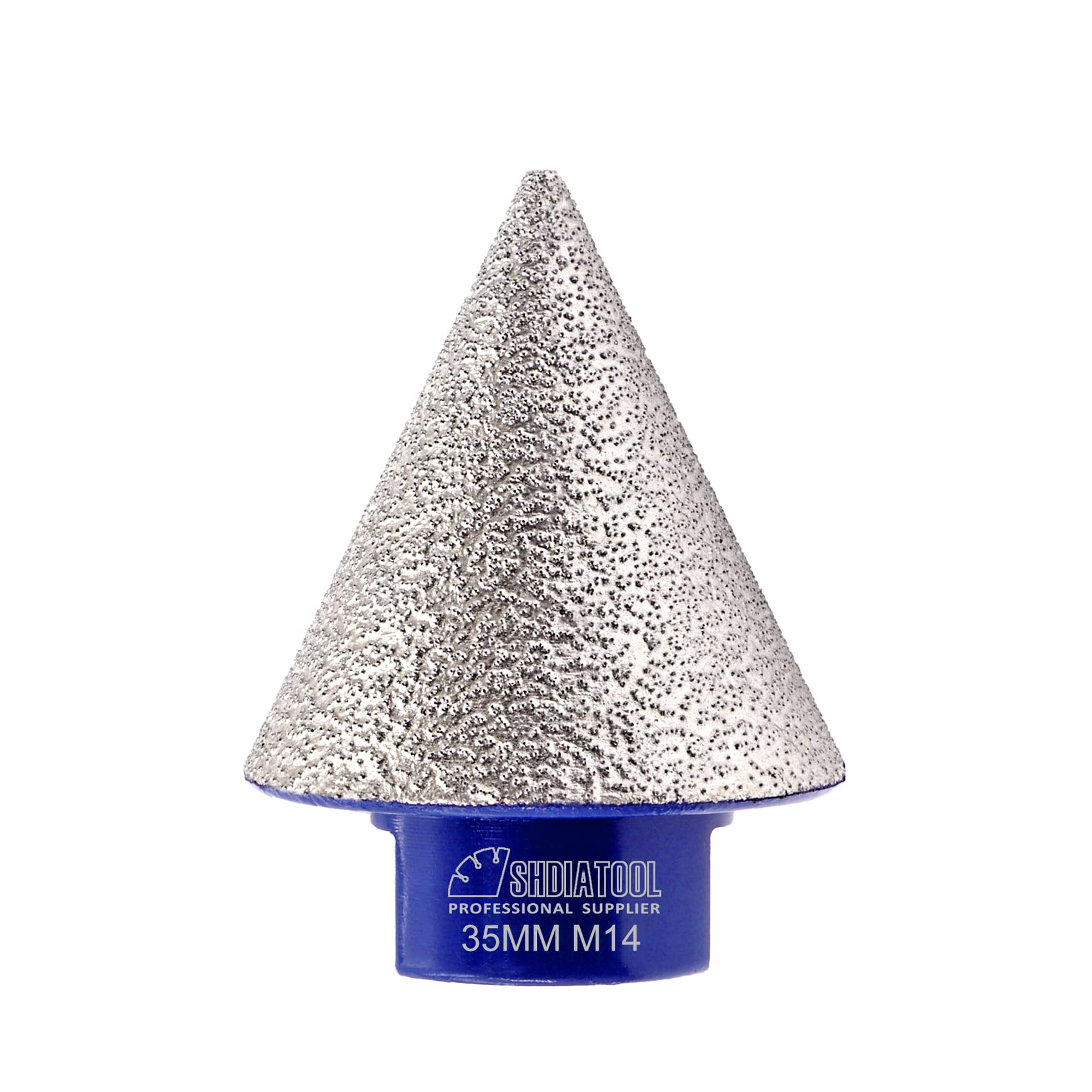 SHDIATOOL Diamond Beveling Chamfer Bits 35mm x M14 Countersink Drill Bits for Tile Marble Ceramic Trimming Finishing Cleaning Enlarging Existing Holes