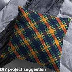 Scottish Plaid Tartan Upholstery Fabric by The