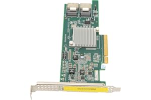 CHICIRIS PCI E X8 High Performance Array Card SAS2308 6G HBA Disk Array Card for Databases Server Disks, Mini Interface, 16T 