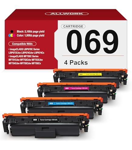 Amazon.com: 069H 069 High Capacity Toner Cartridge (with Chip