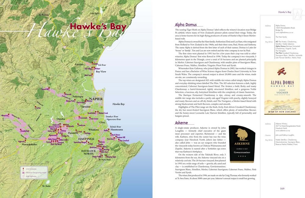 Wine Atlas Of New Zealand 2nd Edition Micheal Cooper John - 