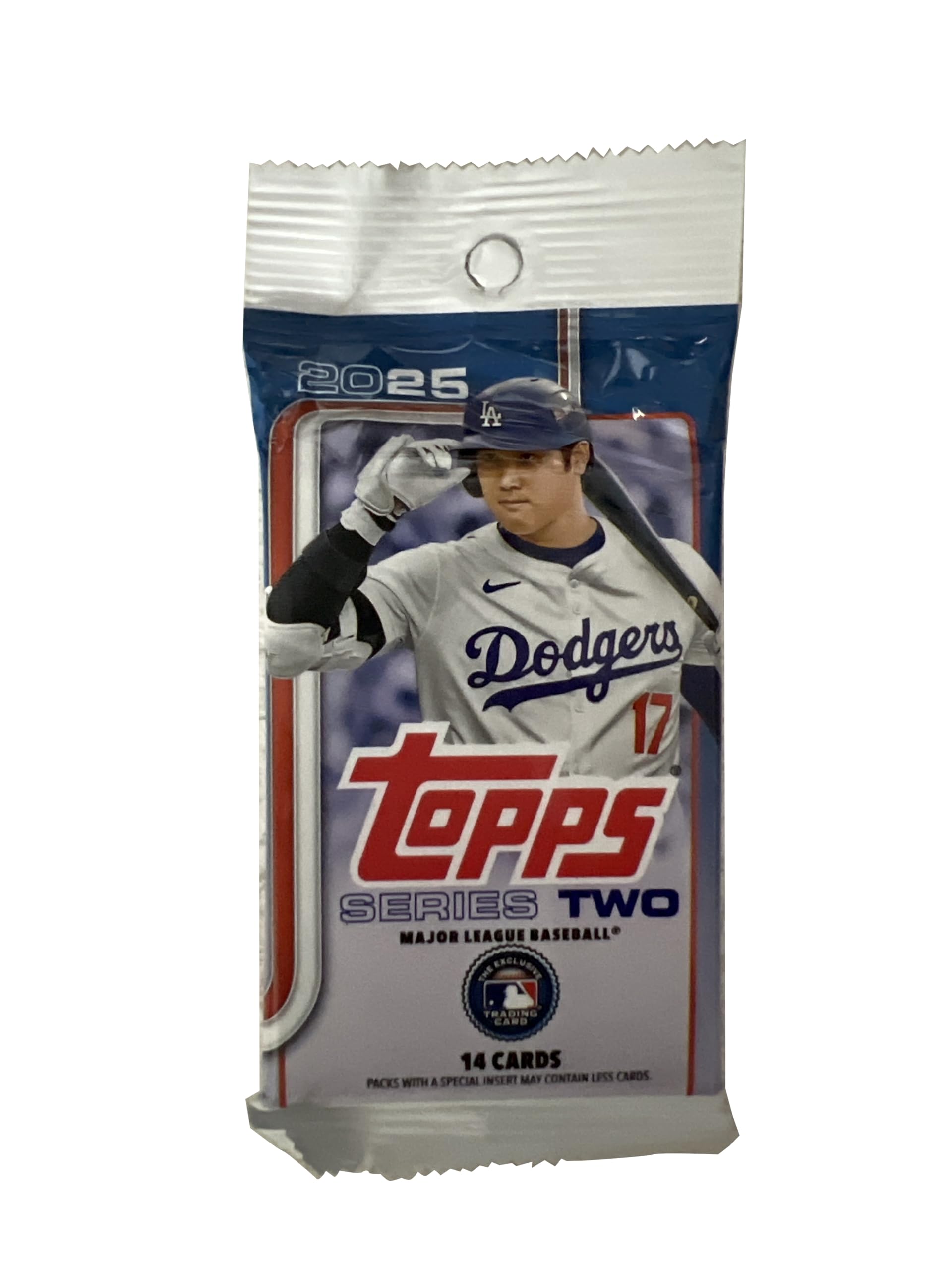 Photo 1 of Topps 2025 Series 2 Baseball Trading Card Pack (14 Cards)
