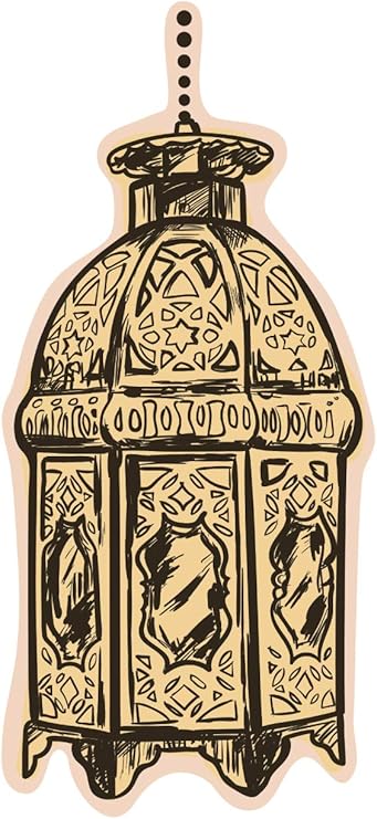 Wandtattoo Orient Wandsticker Orientalische Laterne Mit Vielen Ornamenten Im Re Amazon De Baumarkt