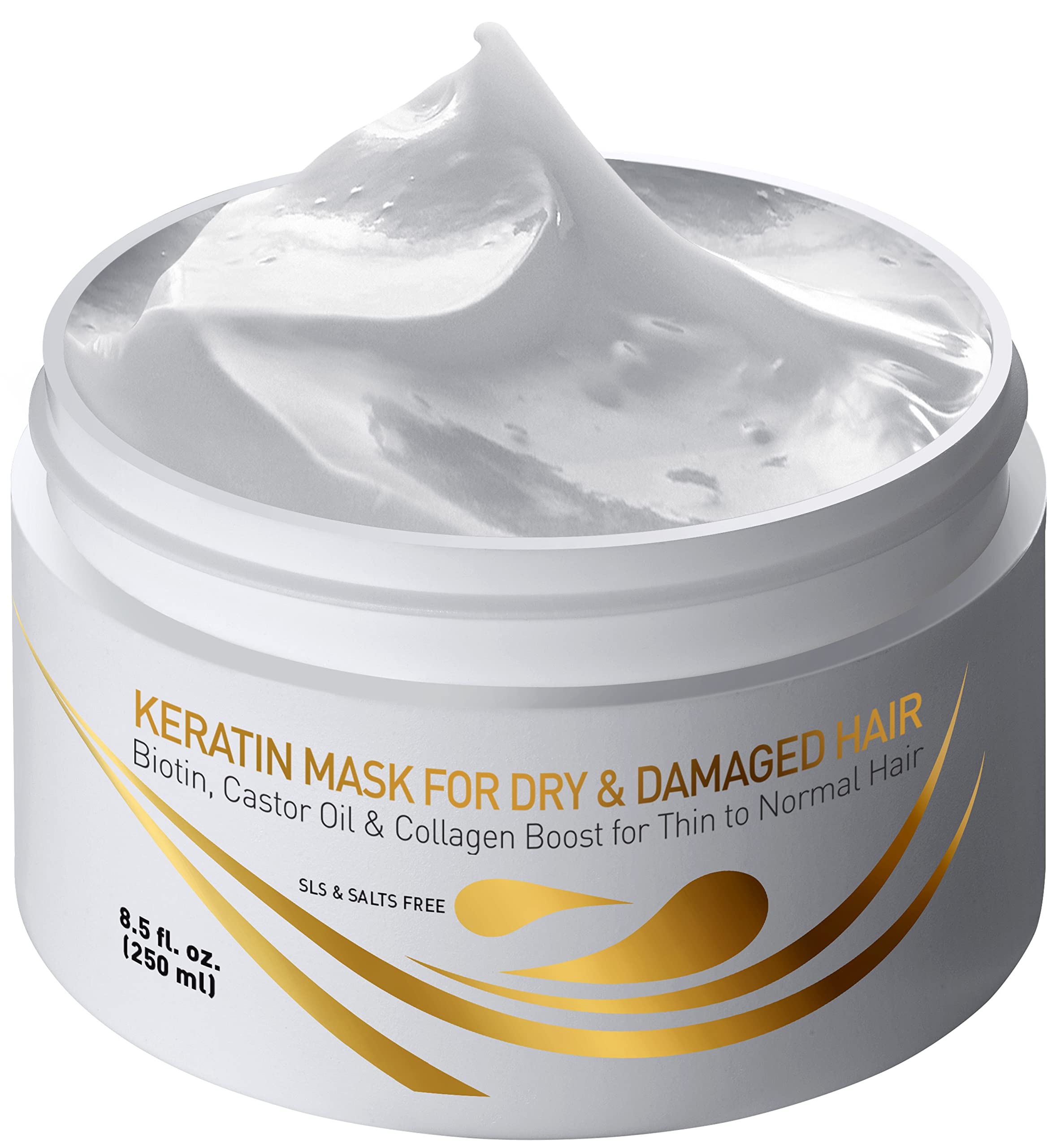 Vitamins Keratin Hair Mask Deep Conditioner Biotin Collagen Protein