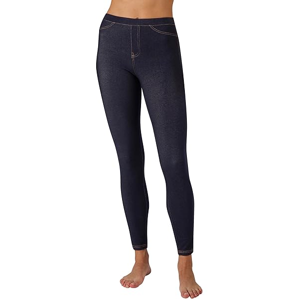 YOGALANDUSA Women's High Waisted Yoga Leggings - 4-Way Stretch Workout Pants With Inner Pocket - Black, Small