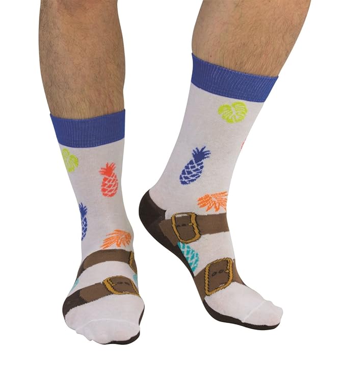 Cockney Spaniel Spaß Socken für Männer Sandalen
