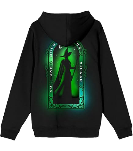 Amazon.com: Wicked Logo Front & Back Zip Hoodie : Clothing, Shoes