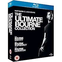 Ultimate Bourne Collection Blu-ray Trilogy with Matt Damon