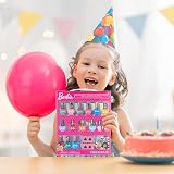 Townley Girl Barbie Nail Polish Set 15 Peel-Off with Toe Spacers Ages 3+ view 3