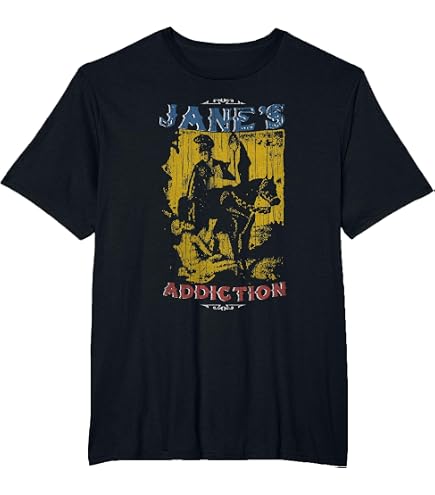 Amazon.com: Jane's Addiction Habitual T-Shirt : Clothing, Shoes