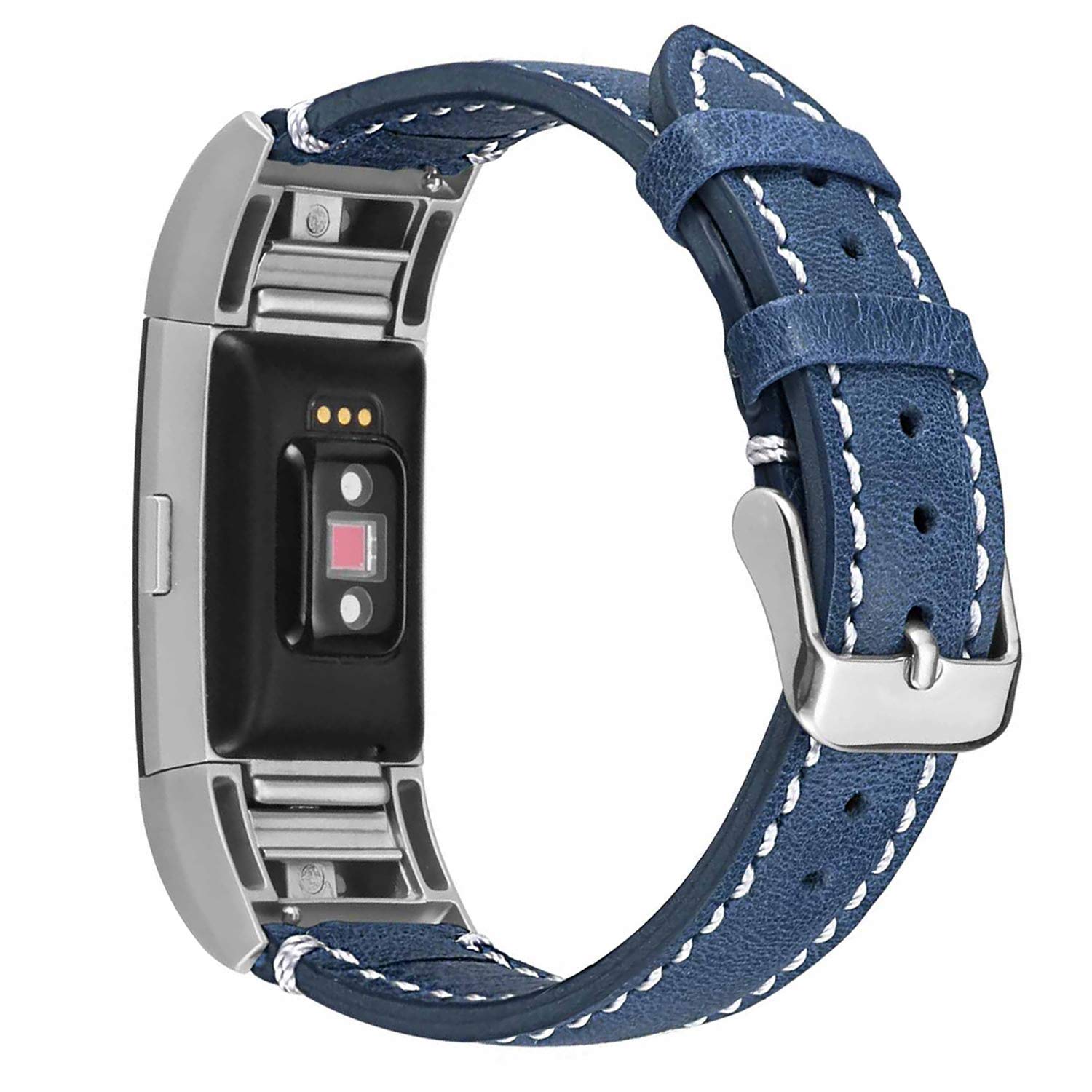 Eseekgo Compatible With Fitbit Charge Leather Band Genuine
