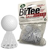 BirTee Golf Tees - PRO Speed Plus with Flexibility & Durability - 8 Pack. Indoor Golf Tees/Golf Simulator Tees/Winter Plastic