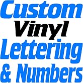 Custom Vinyl Lettering (Any Size &amp; Color)