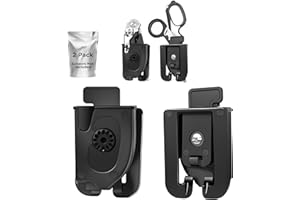 Leepenk Tactical Foldable Trauma Shears Sheaths 2Pack,Emergency Response Shears Holster with Belt Clip - Portable Protective Holder for Outdoor Camping Folding Scissors(Scissors Not Included)-Black