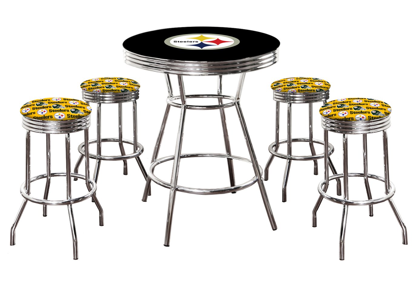 Best Pittsburgh Steelers Bar Table Stools Set