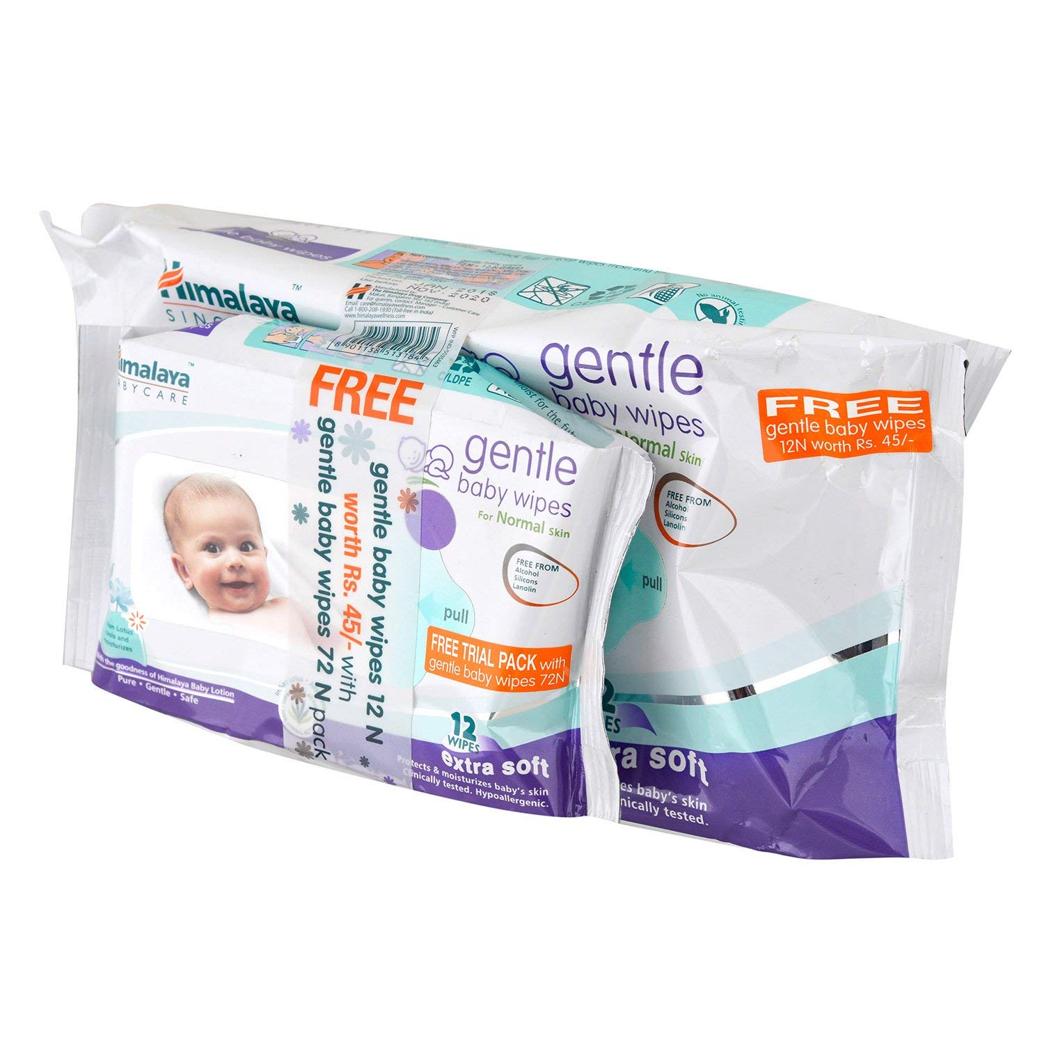 himalaya baby wipes 72 price