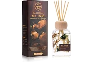 VIETORA EUD Luxury Hotel Scent Reed Diffuser 100ml (3.38oz) | No.1898 Hotel Collection Diffuser Oil Inspired by Ritz Carlton | Home, Bathroom & Office Decor | Long-Lasting Room Freshener Gift Set