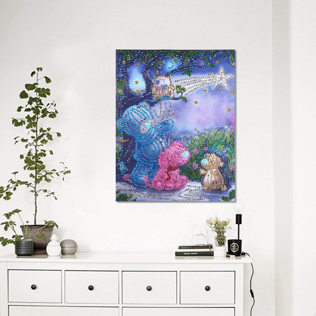 Darringls 5D - Pintura de diamante de resina con bordado de punto ...