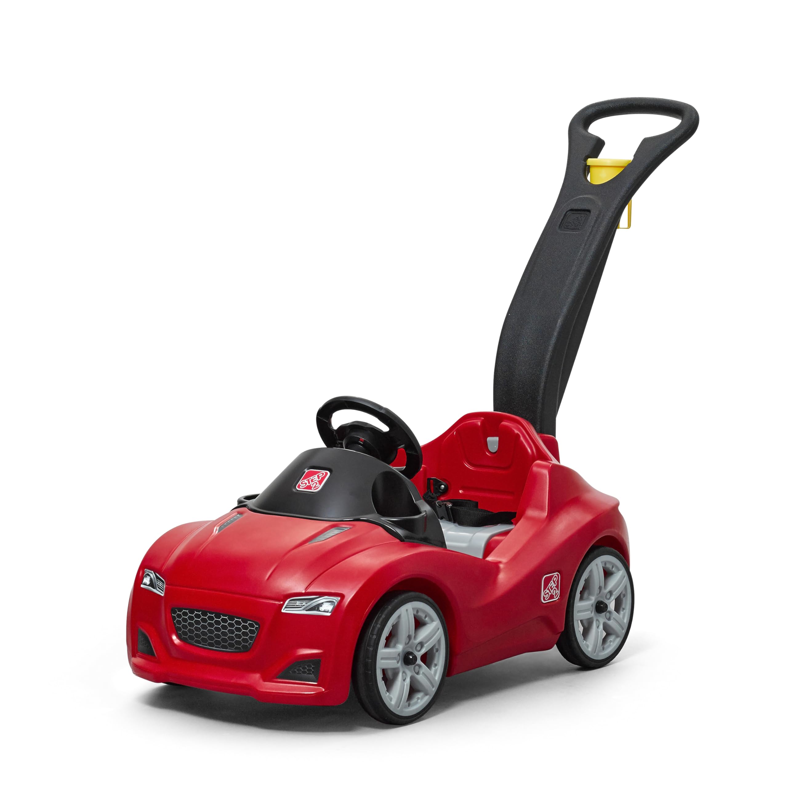 Photo 1 of *** PARTS ONLY *** Step2 Whisper Ride Cruiser Kids Push Car, Ride On Toy, Stroller Substitute, Includes Seat Belt & Horn, Made of Durable Plastic, Max Weight 50 lbs., For Toddlers 1.5-4 Years Old, Red