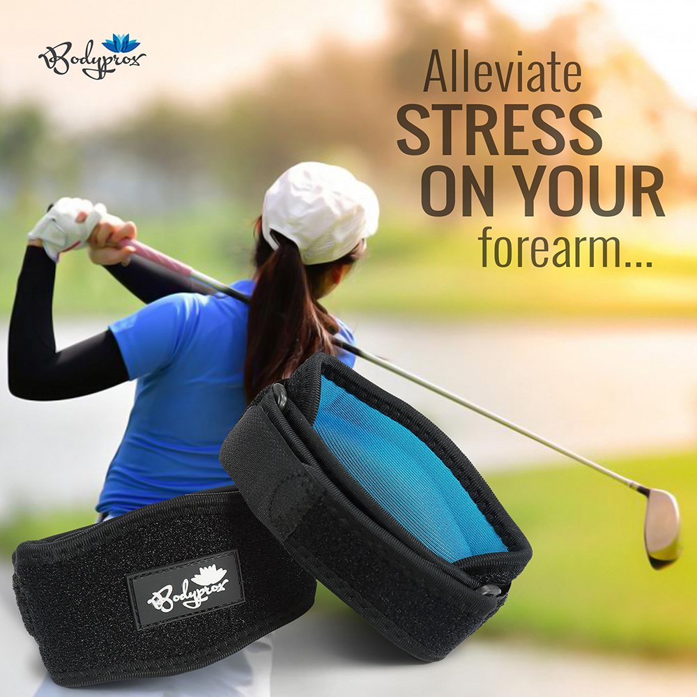 Elbow Brace 2 Pack for Tennis & Golfer's Elbow Pain Relief: Industrial & Scientific