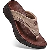 YESWIN Women's Orthotic Platform Flip Flop with Arch Support Ladies Comfortable Recovery Walking Thong Sandals Slip On Indoor Outdoor for Summer Beach