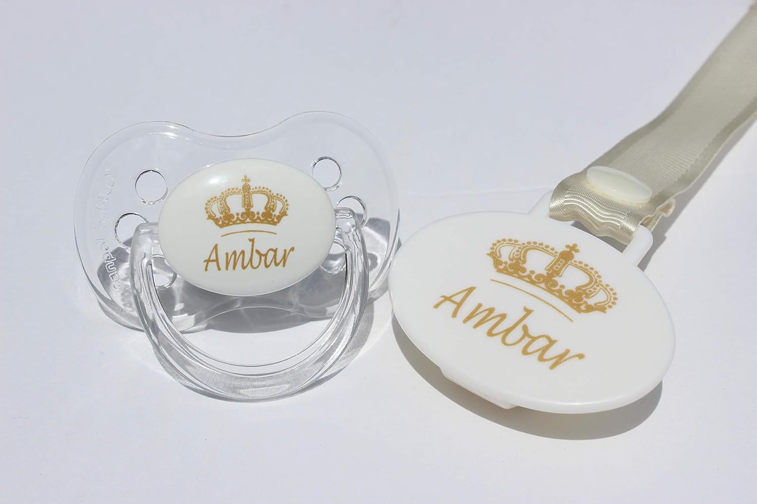 pacifier with name