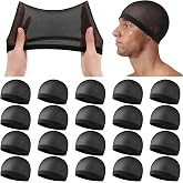 Stocking Wave Caps for Men,Adult Stretchy Nylon Skull Cap,10/20/50Pcs Wide Anti-Slip Breathable Sleep Waves Cap for Man Women
