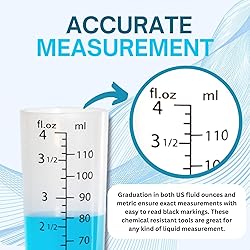 ACCUPOUR 4oz (110 mL) Graduated Cylinder - Heat