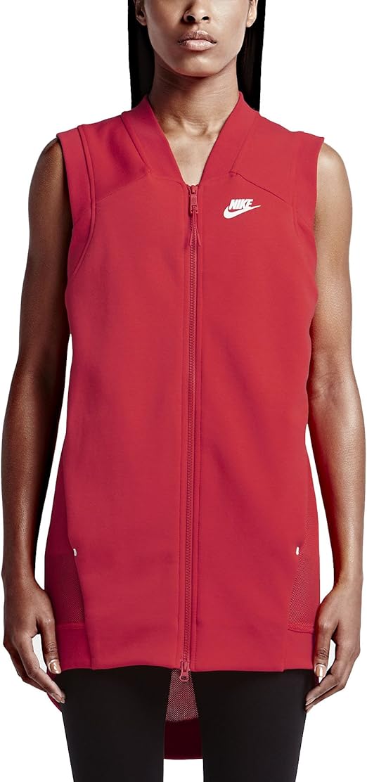 red nike vest womens
