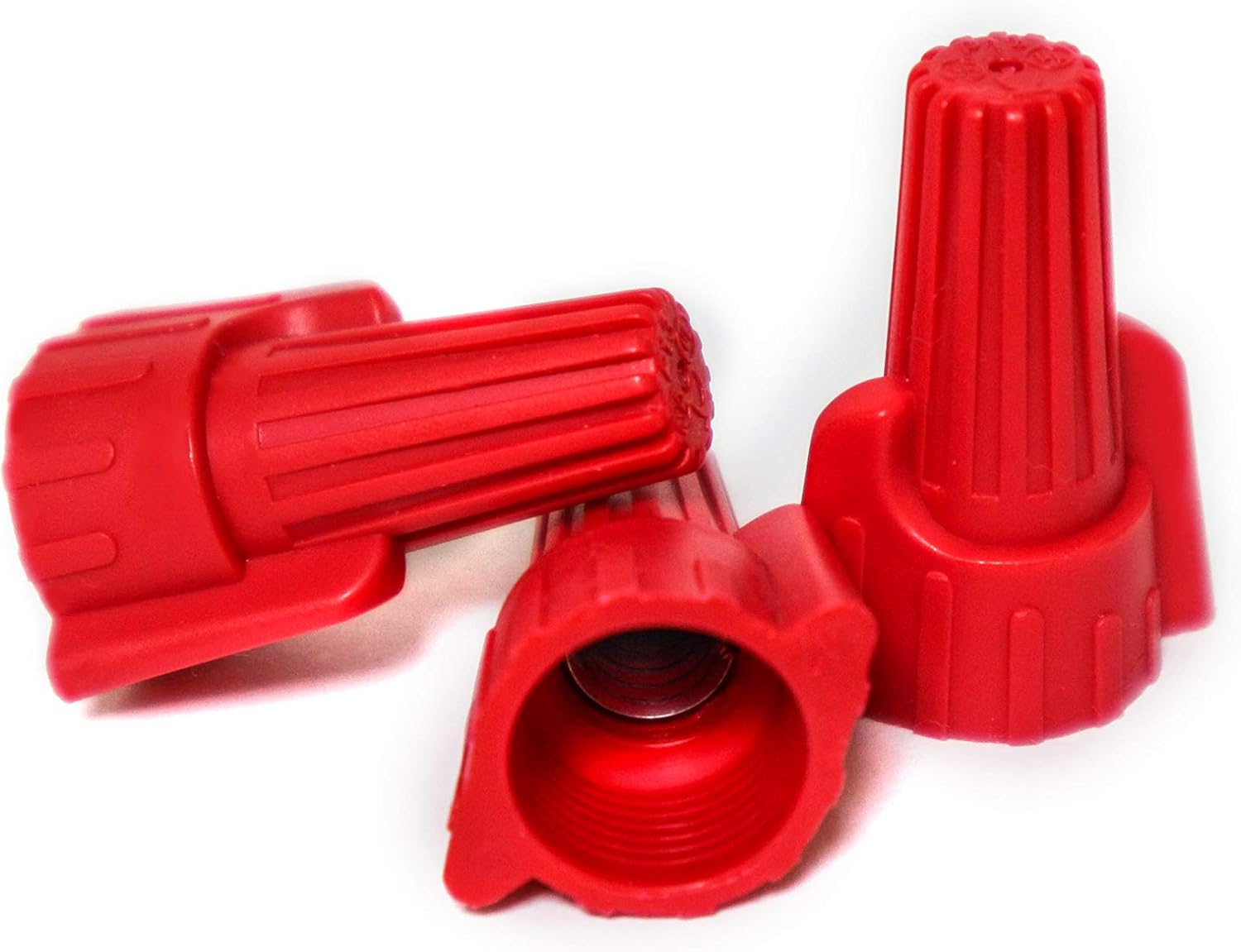 500pcs, Red Winged Wire Connectors, Wing Wire Nuts Red, TwistOn Easy