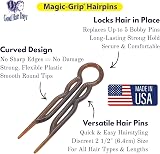 Good Hair Days U-Shaped Plastic Hair Pins Magic Grip Tortoise Shell 2.5 Inch view 4
