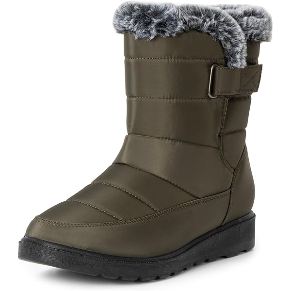 Amazon.com | Juicy Couture Women's Slip On Winter Snow Boots Warm