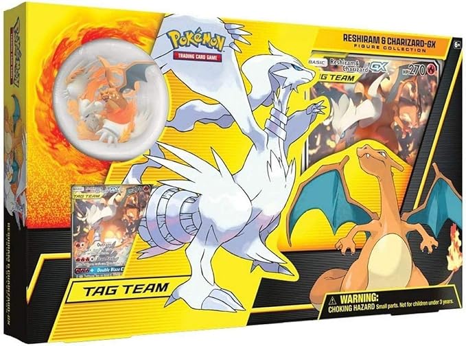 Reshiram \u0026 Charizard-Gx Figure 