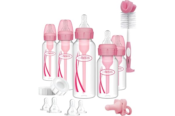 Dr. Brown’s™ Options+™ Deluxe Bottle Essentials, Pink