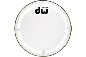Drum Workshop Coated Clear Bass Drum Head, 16 inch