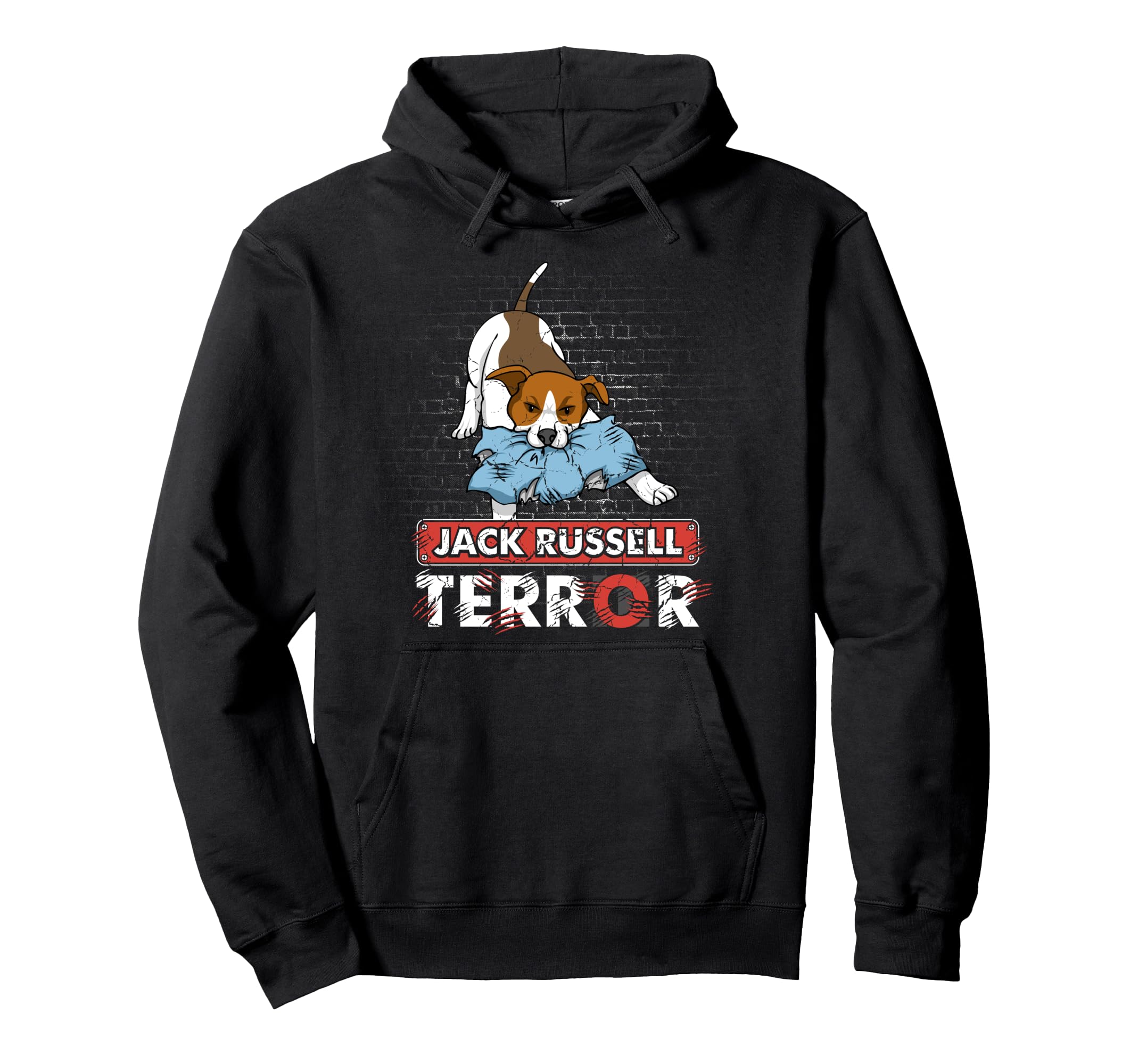 Jack Russell Terror Bad Dogs Jack Russell Terrier Funny Dog Pullover Hoodie