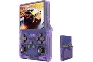 UIEXER Handheld Game Console with 30000 Retro Games, 3.5 inch Mini HD IPS Screen Retro Console, 3800mAh Capacity, Built-in 256G Card, Support HDMI and TV Output