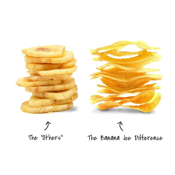 BBQ FLAVORED CHIPS , GLUTEN-FREE HEALTHY SNACKS FOR ADULTS & KIDS – VEGAN & PALEO APPROVED – A “POTATO CHIP” THAT’S GOOD FOR YOU (MADE FROM 100% REAL BANANA) (HICKORY BBQ, 1)