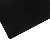 M & J Plain Black Polycotton Fabric 45 inch Wide 40+ Colours 4 Metre