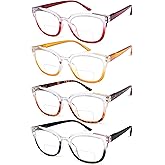 Eyekepper 4-pack Bifocal Reading Glasses Women Bi-focal Readers Two Tone 2.0