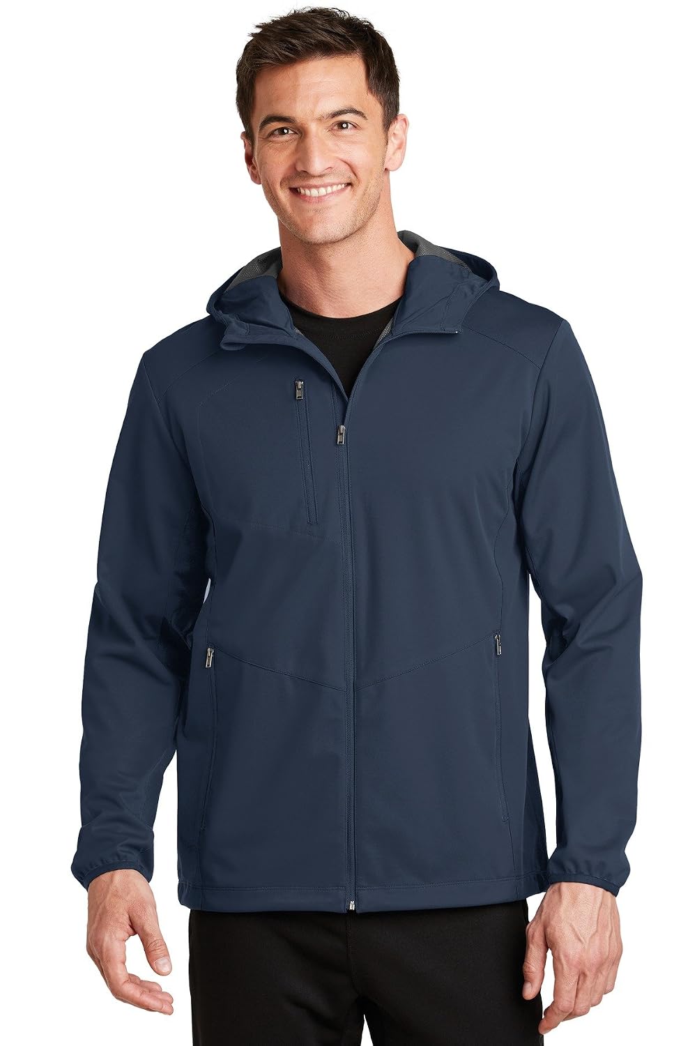 Men J719 Port Authority Active Hooded 