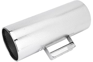 Guira Guiro Instrument,Guiras Professional Stainless Steel Guiro - 5*12.8'' Latin Percussion Instrument With Scraper - Metal