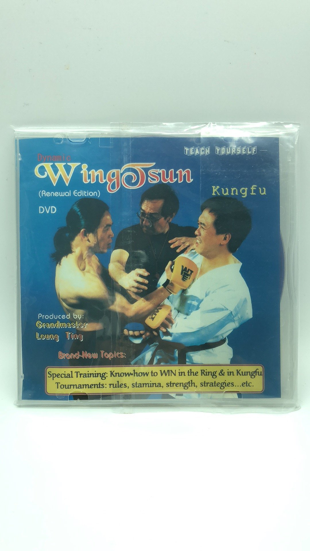 Teaching Yourself Dynamic Wing Tsun Kungfu Dvd Englsih Pal - 
